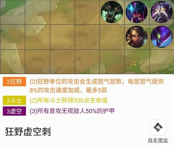 《LOL》云顶之弈4狂野阵容推荐