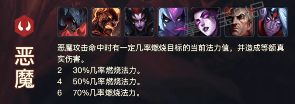 《LOL》云顶之弈​6恶魔3元素3法师阵容