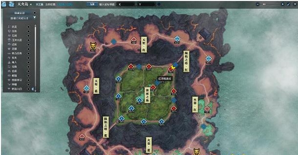 《天涯明月刀》天火岛地图介绍