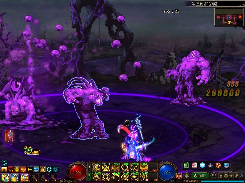 《DNF》黑色魔物的痕迹地下城打法攻略