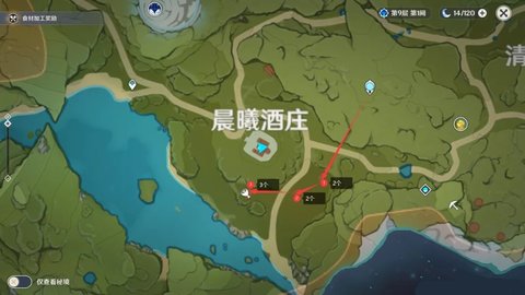 原神慕风蘑菇分布图