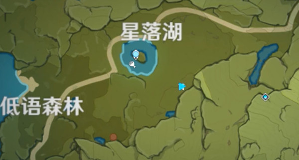 原神未知之星星落之地碎片位置在哪