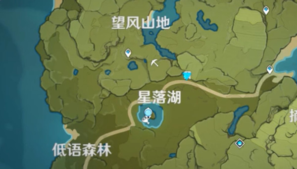 原神未知之星星落之地碎片位置在哪