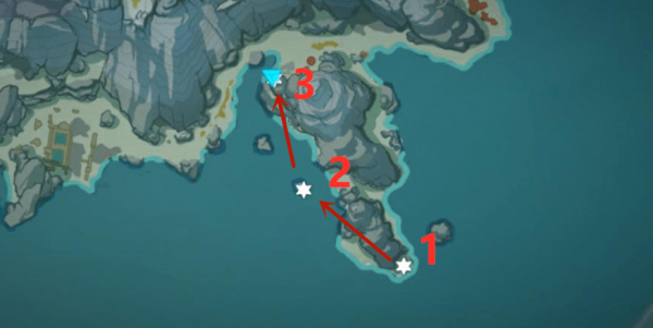 原神雪山漂流瓶在哪