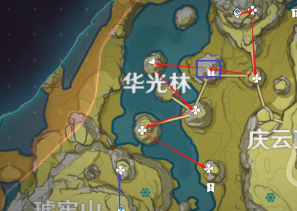 原神清心采集点在哪