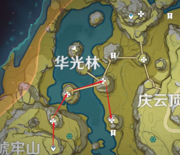 原神清心采集点在哪
