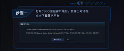 蒸汽平台怎么导入csgo