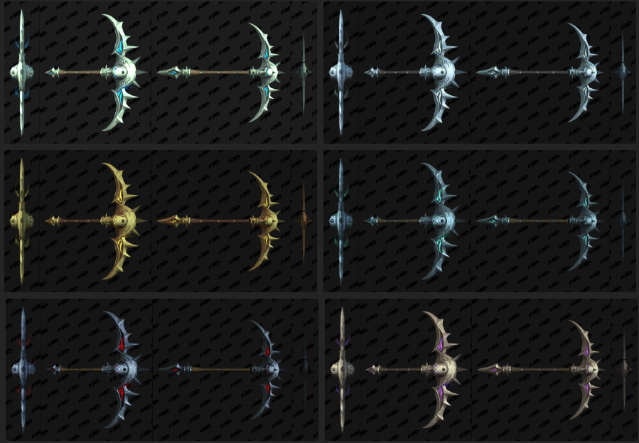 《魔兽世界》9.1武器外观大全
