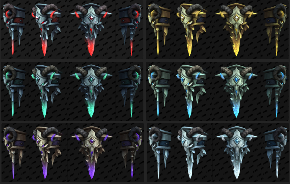 《魔兽世界》9.1武器外观大全
