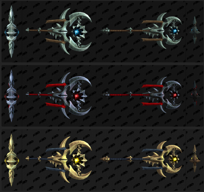 《魔兽世界》9.1武器外观大全