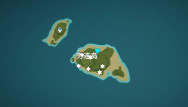 原神2.0稻妻秘宝迷踪藏宝地5位置