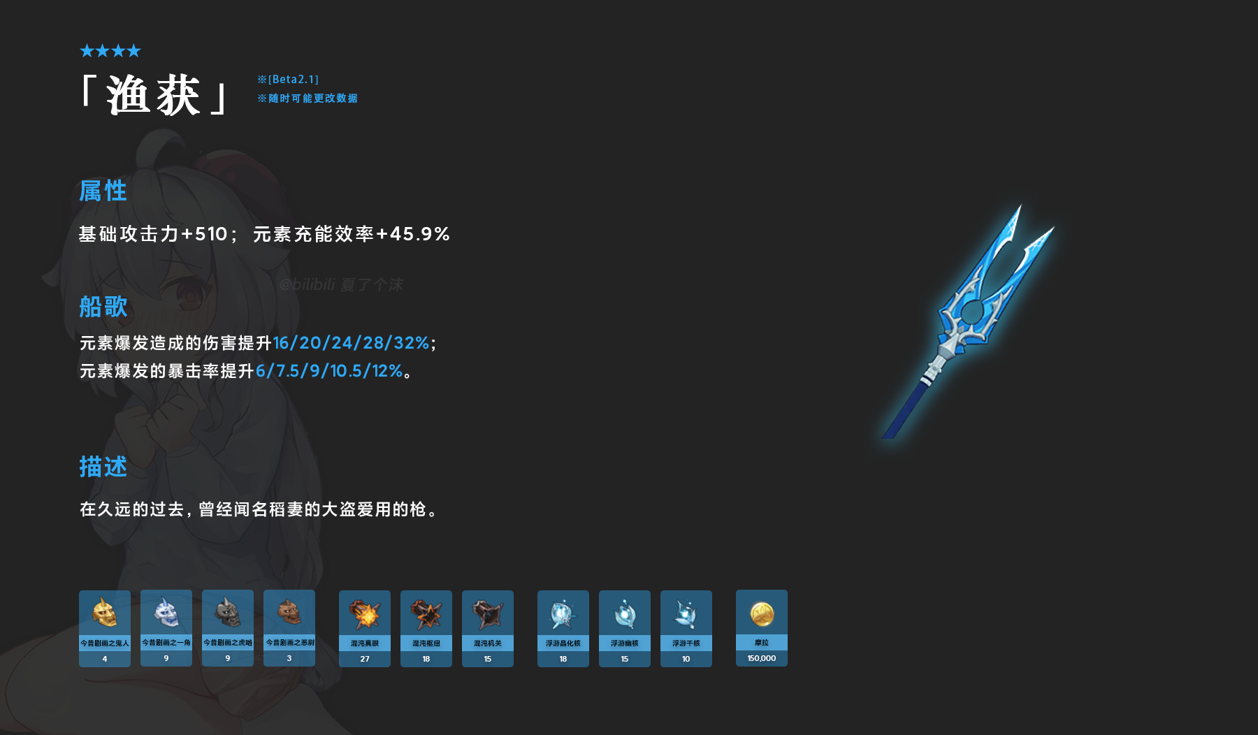 原神2.1新武器有哪些