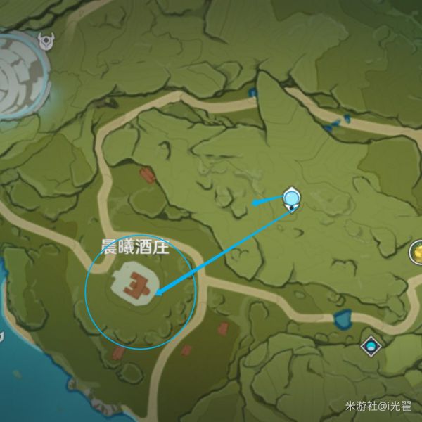 原神抓晶蝶路线一览