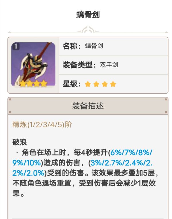 原神纪行系列武器强度分析