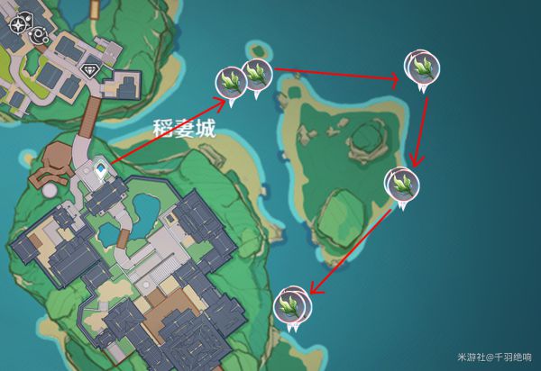 原神海草采集地点一览