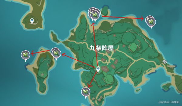 原神海草采集地点一览