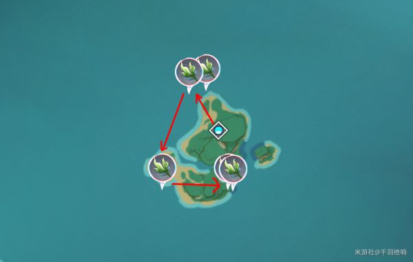 原神海草采集地点一览