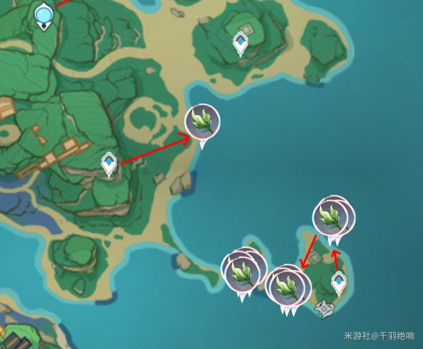 原神海草采集地点一览