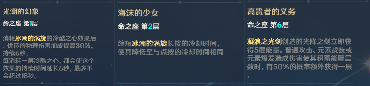 原神2.3版本优菈培养攻略