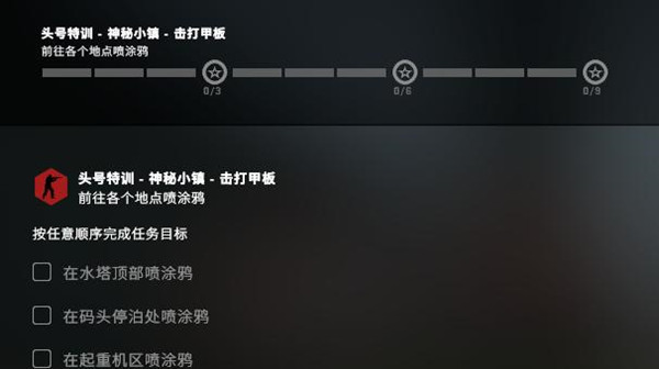 CSGO神秘小镇码头停泊处喷涂鸦位置有哪些