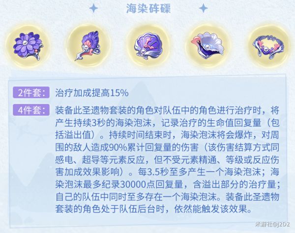 原神海染砗磲套强度怎么样