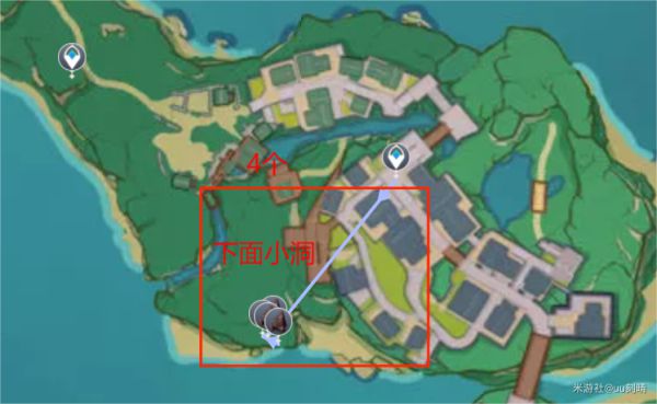 原神全地图铁矿路采集路线