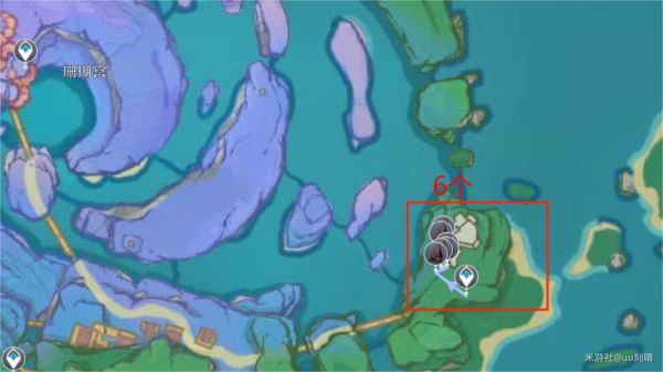 原神全地图铁矿路采集路线
