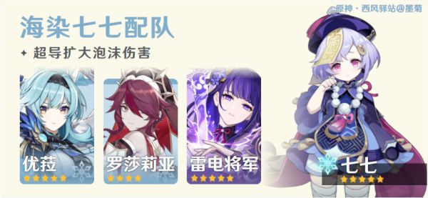 原神海染套适用角色分析