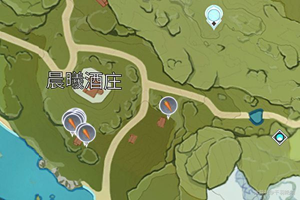 原神胡萝卜在哪里采集