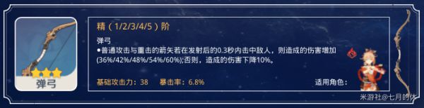 原神全三星武器强度评测