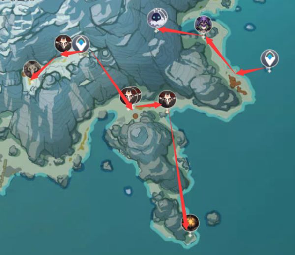原神2.4精英怪上限讨伐线路分享