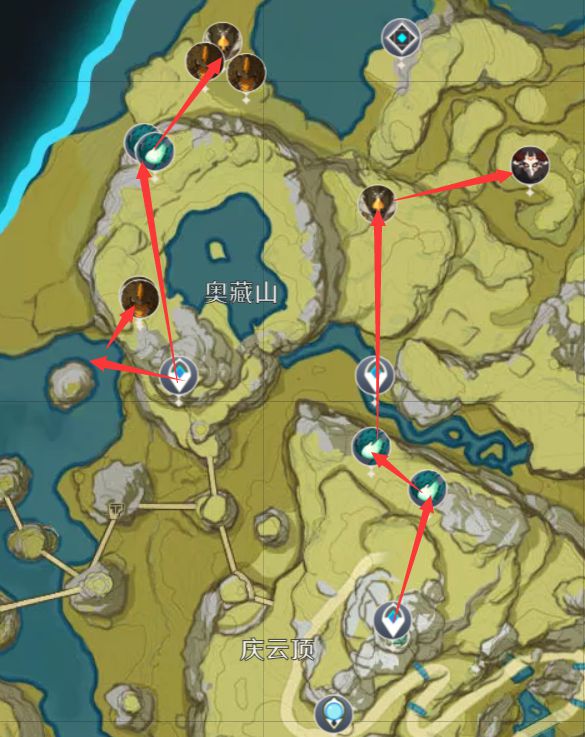 原神2.4精英怪上限讨伐线路分享
