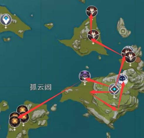 原神2.4精英怪上限讨伐线路分享