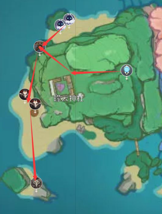 原神2.4精英怪上限讨伐线路分享