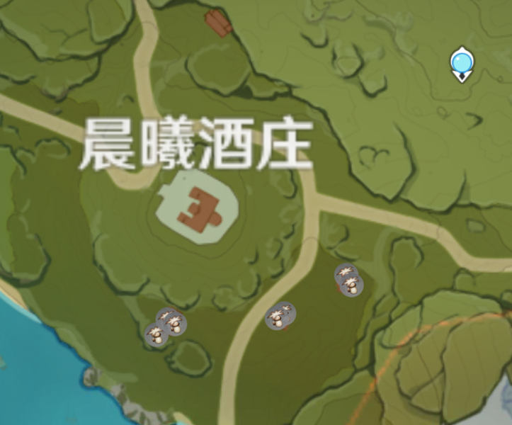 原神2.4慕风蘑菇位置在哪