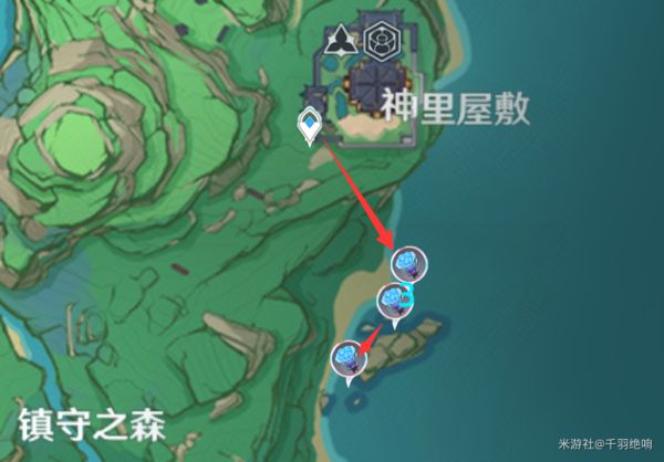 原神2.4海灵芝采集路线分享