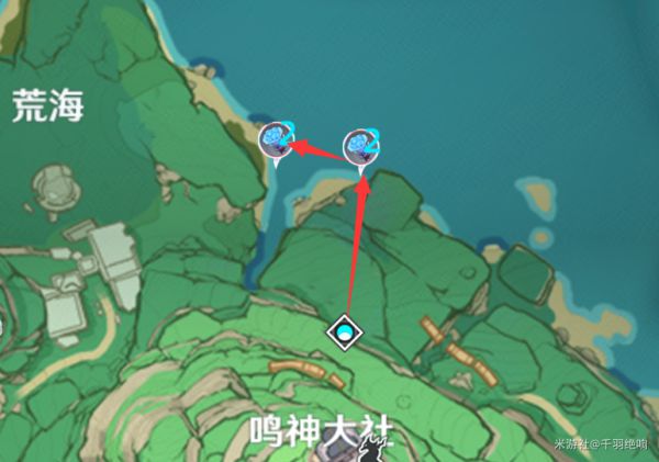 原神2.4海灵芝采集路线分享