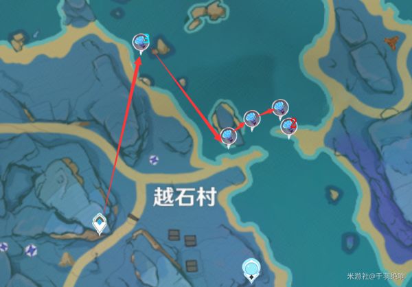原神2.4海灵芝采集路线分享