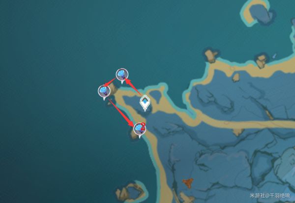 原神2.4海灵芝采集路线分享