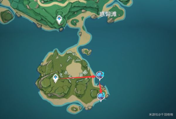 原神2.4海灵芝采集路线分享
