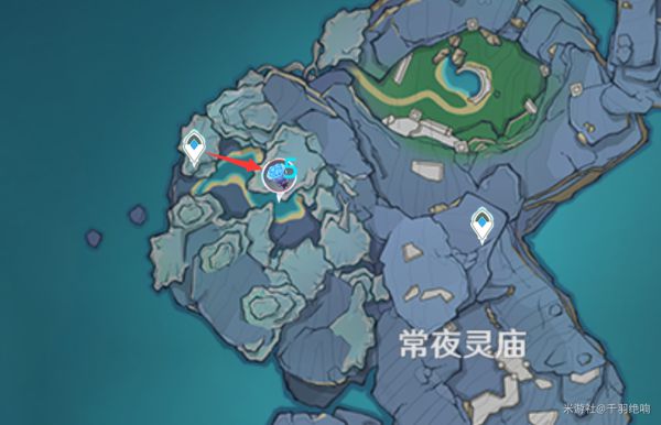 原神2.4海灵芝采集路线分享