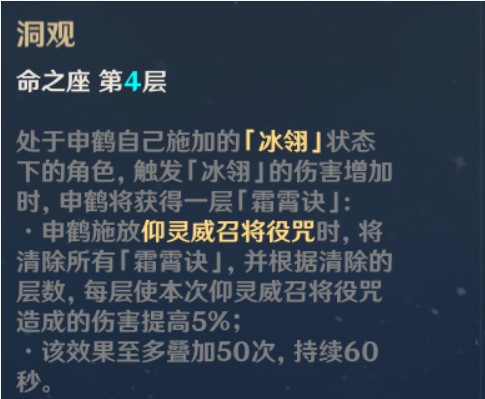 原神申鹤命座抽取建议