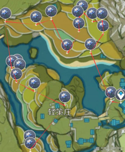 原神琉璃百合采集路线介绍