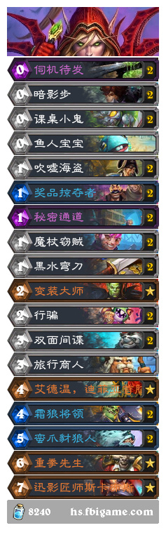 炉石传说奥特兰克节奏贼怎么玩
