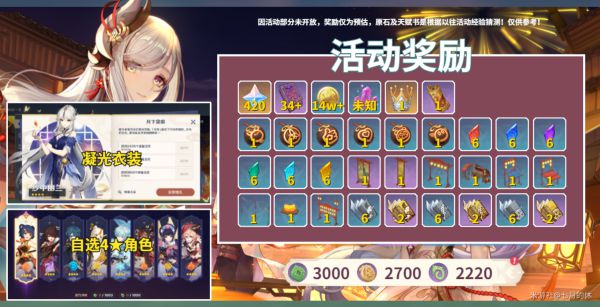 原神飞彩镌流年第一阶段活动攻略