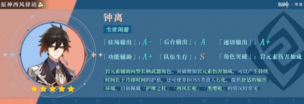 原神2.4版下半期角色祈愿池抽取建议