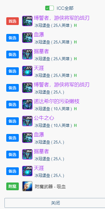 魔兽世界wlkP5熊德BIS装备宝石附魔推荐