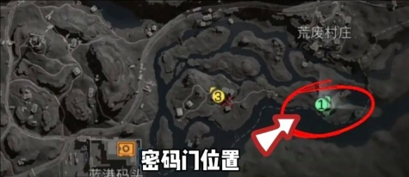 三角洲行动长弓溪谷密码门在哪里