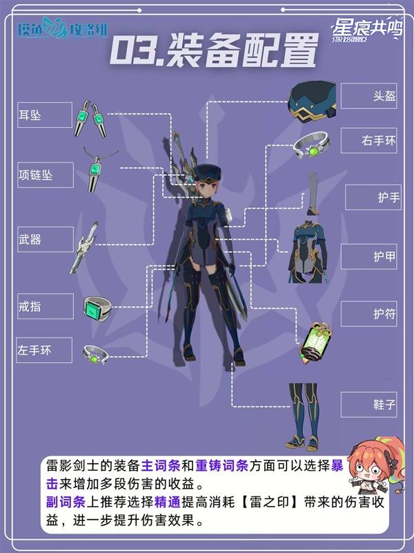 星痕共鸣雷影剑士居合流培养攻略