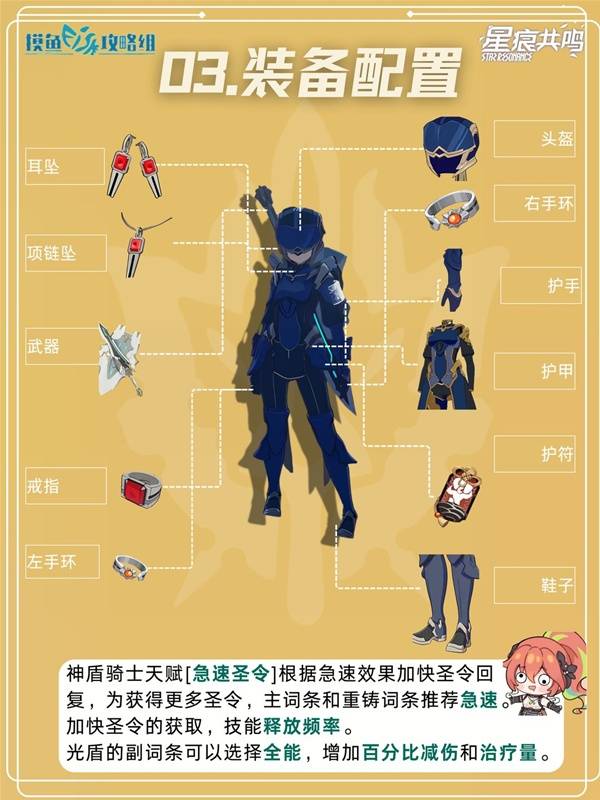 星痕共鸣神盾骑士光盾回复流培养攻略